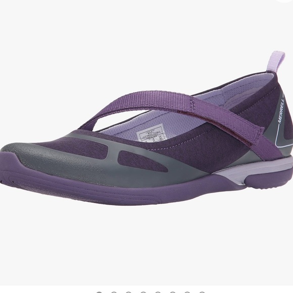 Merrell Purple Logan Mary Jane shoes - Picture 1 of 10